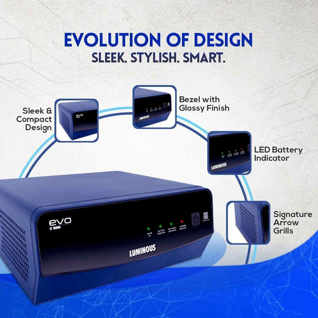 Luminous EVO D 800 - Single Battery Inverter